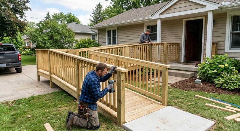 Accessible Ramp Construction in Kansas City, KS