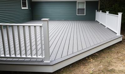 Floating Deck Installation in Boston, MA