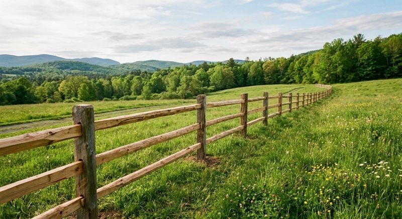 Rail Fence Installation in Roseville, CA