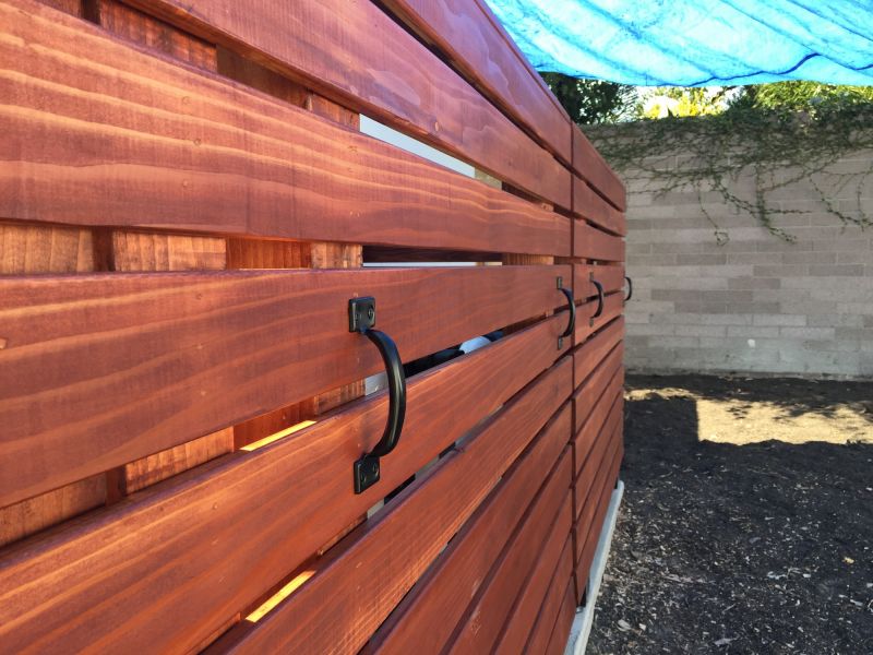 Redwood Fence Installation in Pearland, TX