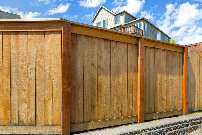Wood Plank Fence Installation in Roseville, CA